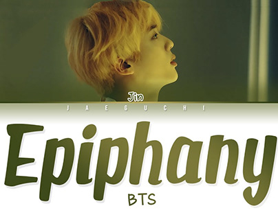 BTS - Jin Epiphany Korean Letters (Lyrics)