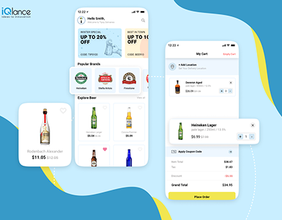 Beer Delivery App - iQlance Solutions