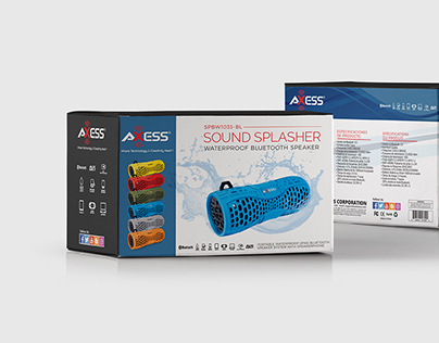 Bluetooth Speaker Packaging Design