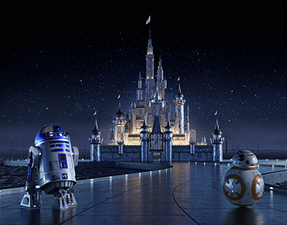 Star Wars - Disney Castle Concept