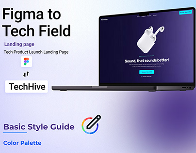 Tech Product Launch Landing Page