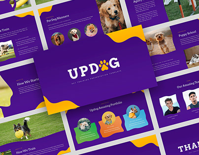 Updog - Pet Training PowerPoint Presentation Template