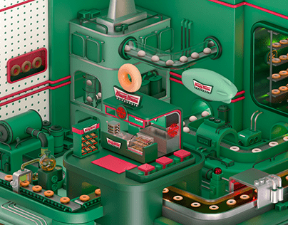 Krispy Kreme Doughnuts Factory