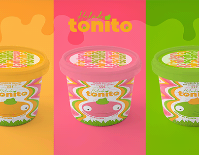 Tonito Ice Cream | Packaging Design