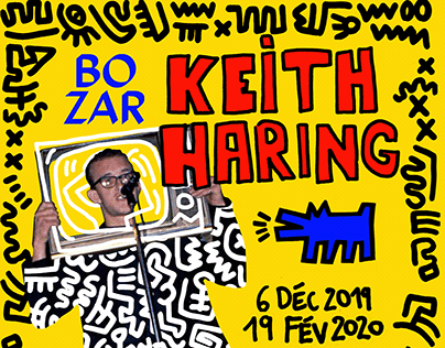 1 POSTER A WEEK - KEITH HARING EXHIBITION