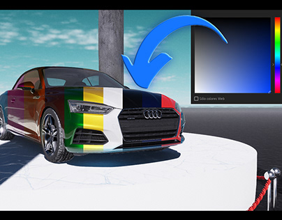 Diseño Interactivo 3D Audi
