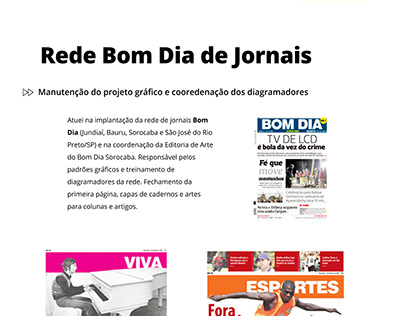 Jornais Projects | Photos, videos, logos, illustrations and branding on  Behance
