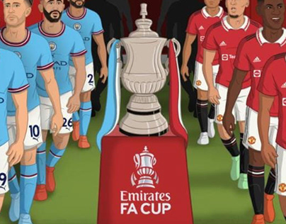 Ad Illustration - FA Cup Final 22/23