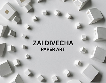 Landing page - Paper Art by Zai Divecha