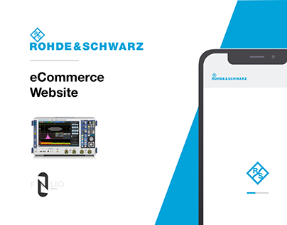 eCommerce Website for Rohde & Schwarz