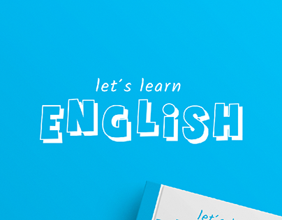Cover design for the English learning book