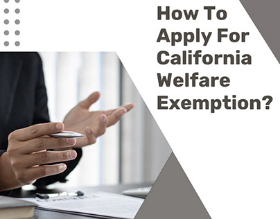 California Welfare Exemption services