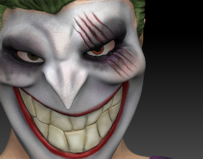 Joker Hard Surface Modeling