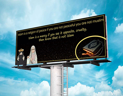 islamophobia billboard design