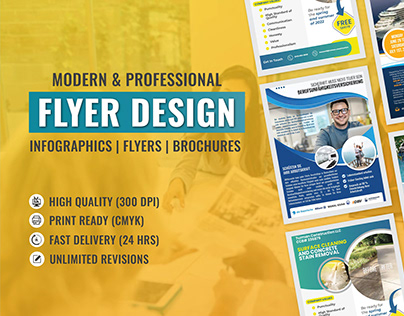 Modern and Professional Flyer Design Portfolio