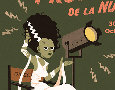 Classic Monsters - Film Festival Poster Design