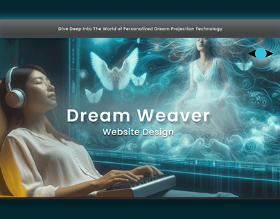 Dream Weaver Website Design Concept