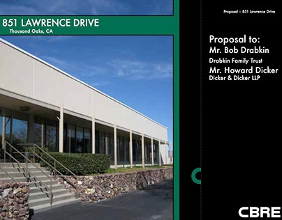 CBRE Proposal Sample Pages