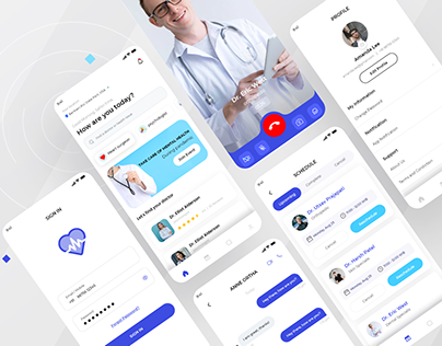 Latest Healthcare App UI Design