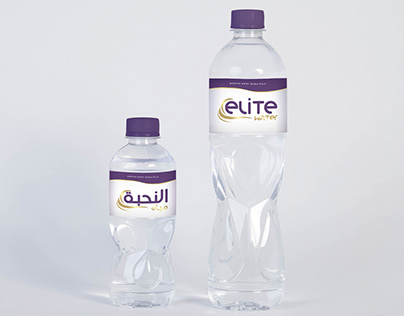 Elite Water logo & Label Design