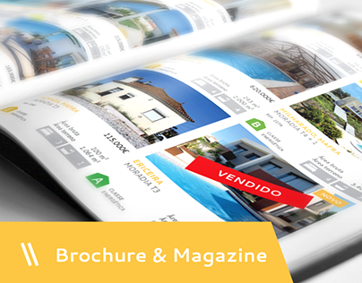 Real Estate Brochure and Magazine