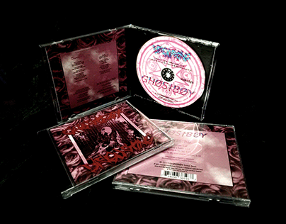 Ghostboy "Disgusting" CD EP Product Photography