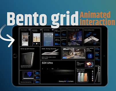 Bento Grid || Samsung S24