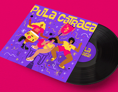 Pula Catraca - album cover & booklet