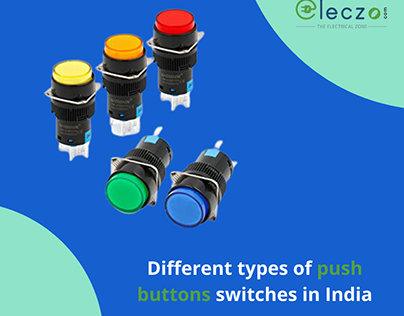 Different types of Push button switches