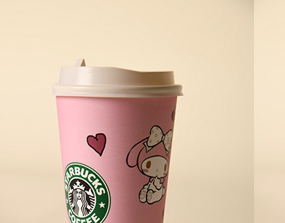 Custom Hello Kitty Starbucks cup ^^
