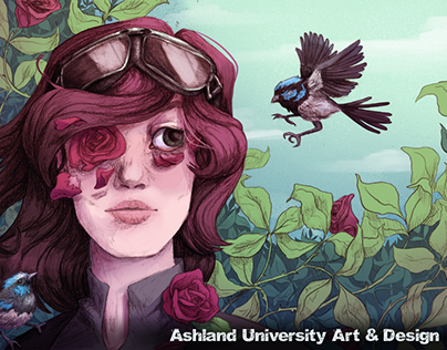 Ashland University Art & Design Poster