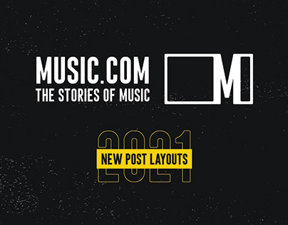 Music.com: Social Media Rebrand