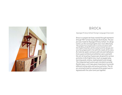 BROCA: Ayazaga Primary School Language Classroom