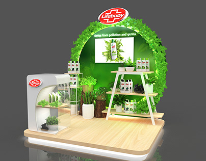 LIFEBOUY NATUARAL booth