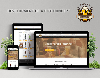 Concept development for craft beer website