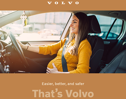Volvo - Easier, Better & Safer Social Media Post