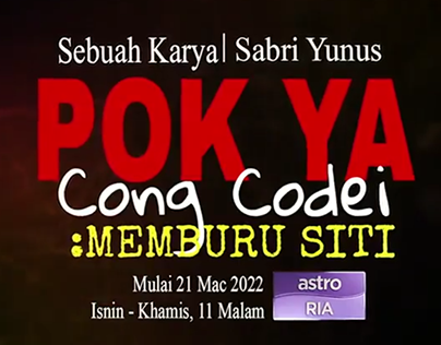 Pokya Cong Codei: Memburu Siti Trailer | Editor
