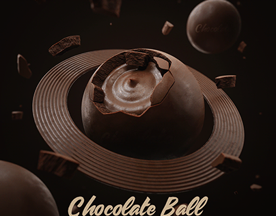 3D Chocolate Ball (CGI)