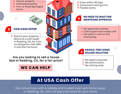 cash home buyer in Redding CA