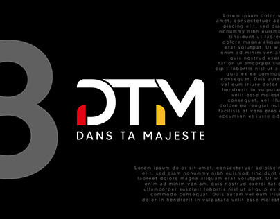 Logo DTM (Dans ta majesté 8e édition) 2023