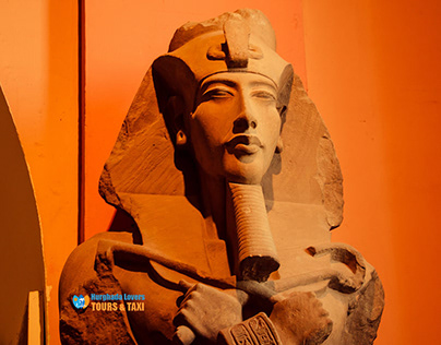 banner design Akhenaten Amenhotep IV Ancient Pharaonic