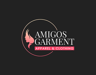 AMIGOS GARMENT | Logo Design | Faraz Hassan Khan