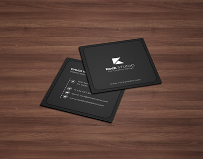Simple Square Business Card