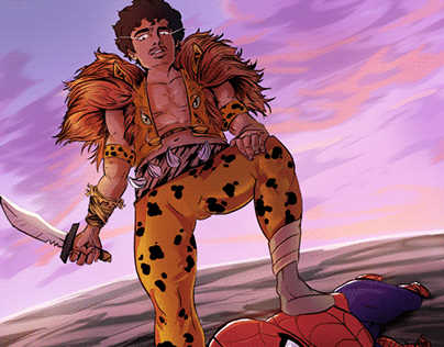 Me as Kraven from Spider-Man