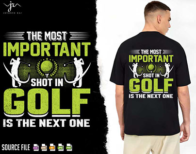 Men's Favorite Golf T-Shirt design for Golf Lover.