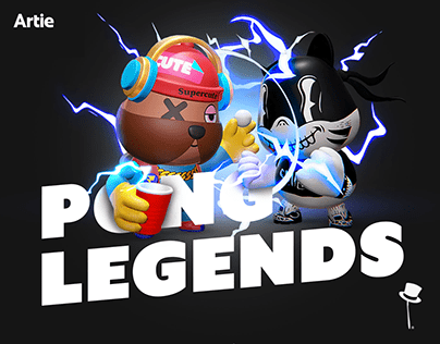 Pong Legends - UI/UX Design