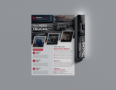 Truck Flyer Design