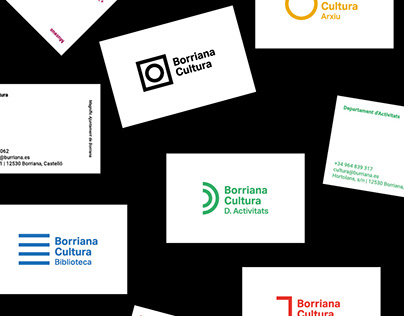 Marca Borriana Cultura y sus departamentos | Brand