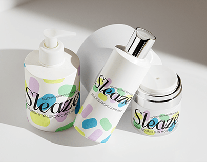 Branding and Packaging for Sleaze Skincare