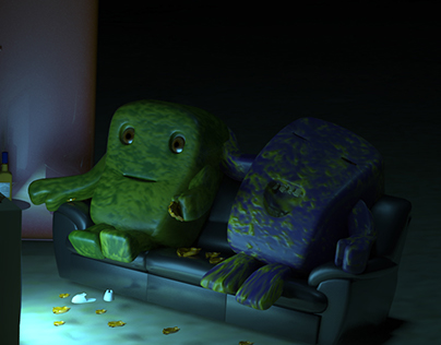 Bacterize - Modelagem 3D e Animação